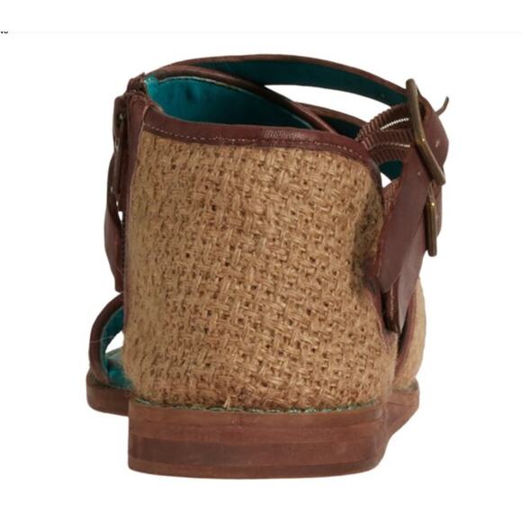 ROAN BY BED STU Harlow Double-Buckle Sandals 7.5 NWB - Picture 4 of 8